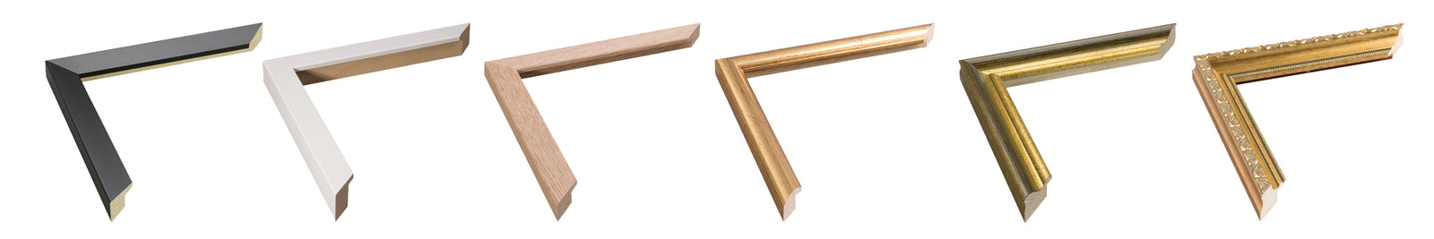 A selection of the picture frames available from Attica Press