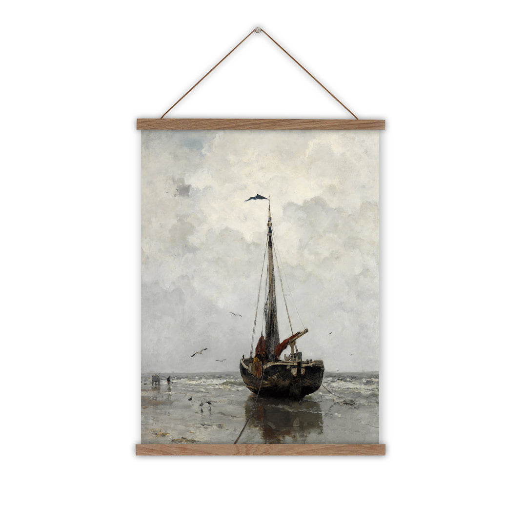 fishing boat canvas wall chart ATTICA PRESS