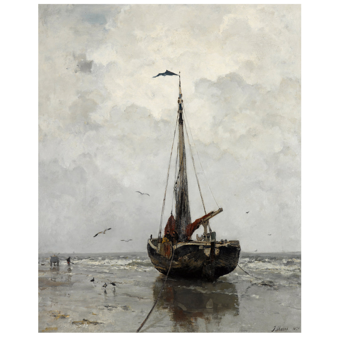 The fishing boat art print ATTICA PRESS