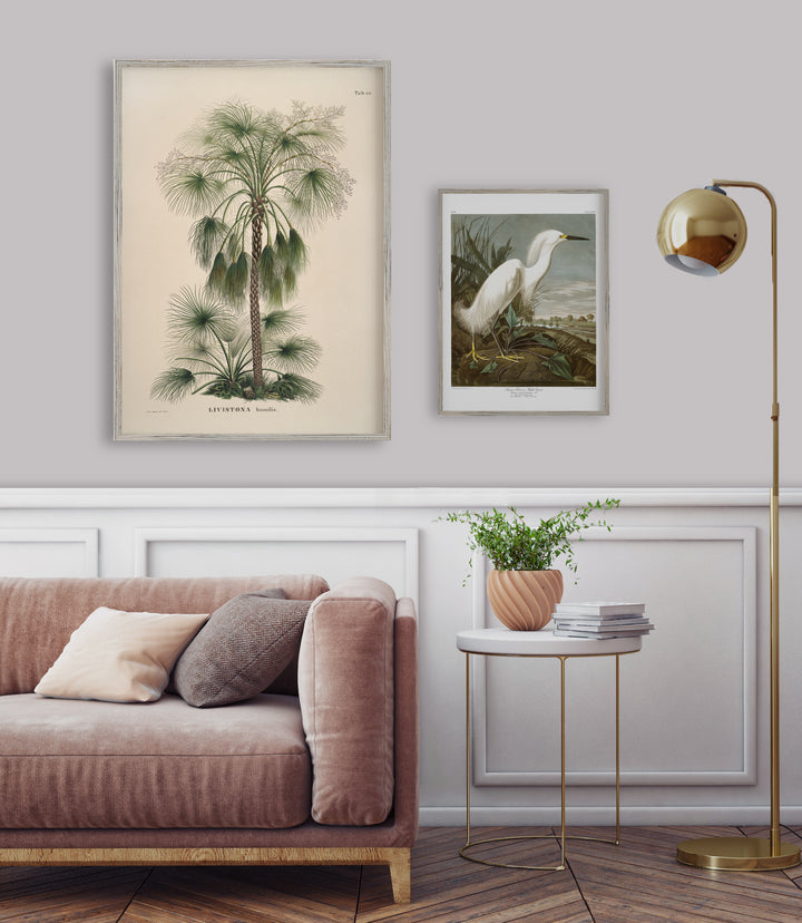 Tropical palm print