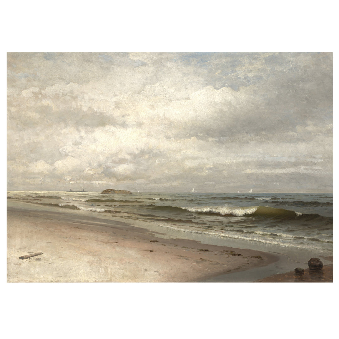 Vintage seascape painting