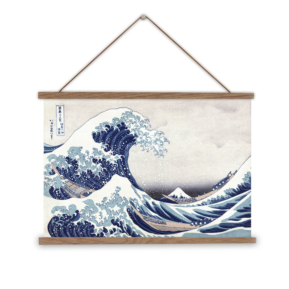 Great wave of Kanagawa wall hanging - Attica Press