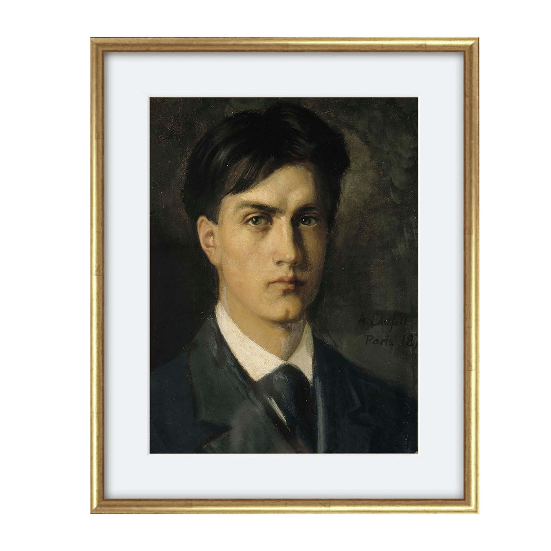 Self-portrait of the Finnish painter, Albert Eldelfelt