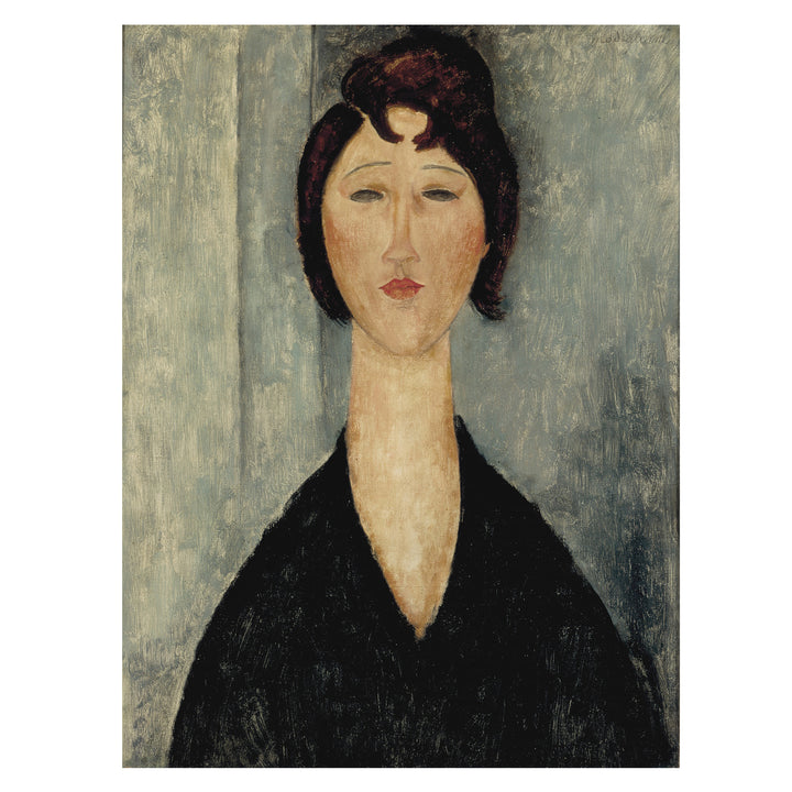 Amedeo Modigliani portrait of a young woman