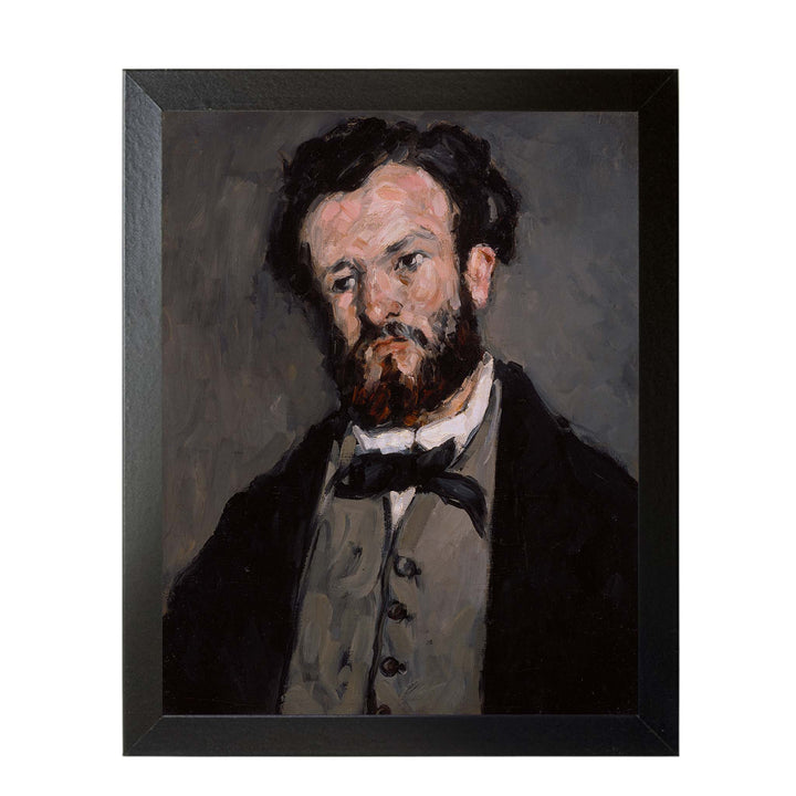Portrait painting of Antony Valabrègue by Paul Cezanne