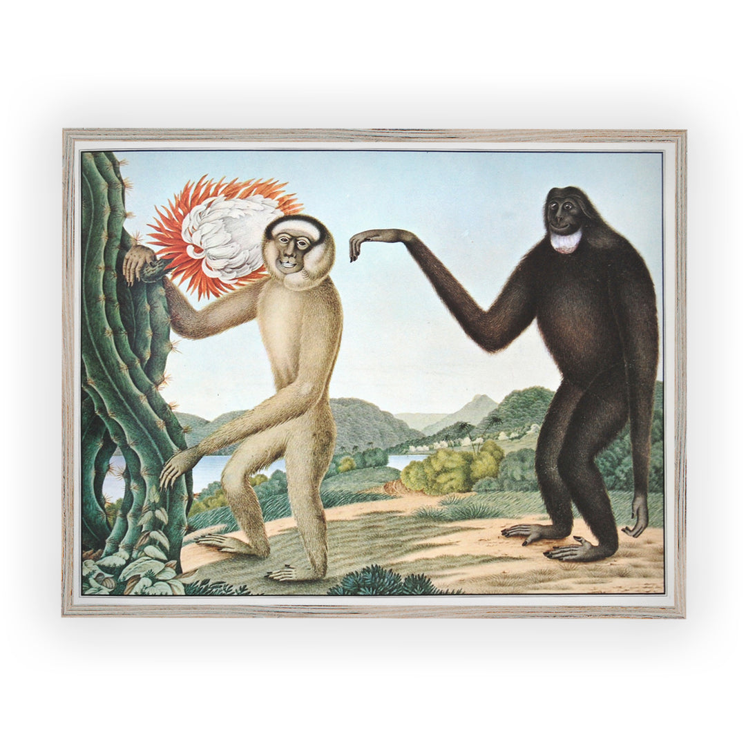 Vintage wall art kids room the Gibbons